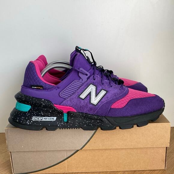 New Balance 997S Cordura Pink/Purple Men Sneakers - SZ 11 - Picture 2 of 12
